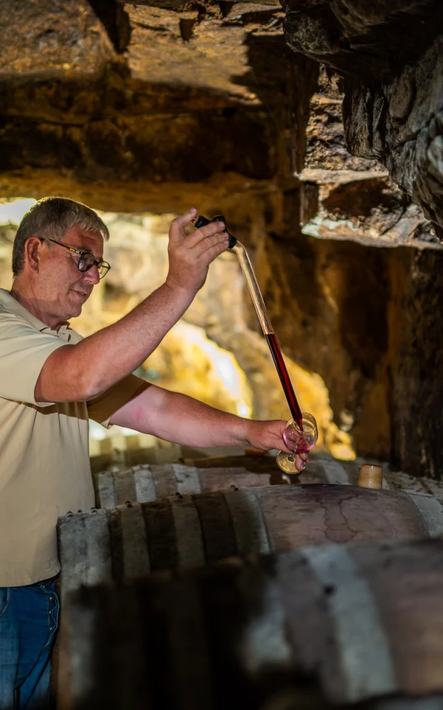 Domaine Lambert, cave touristique de l'AOC chinon. Cravant-les-Coteaux.
