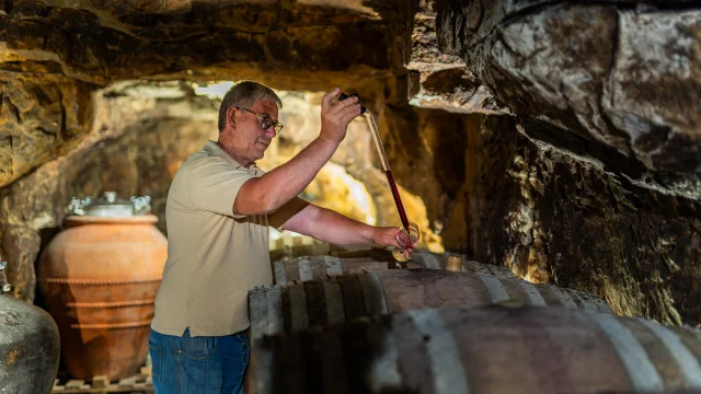 Domaine Lambert, cave touristique de l'AOC chinon. Cravant-les-Coteaux.