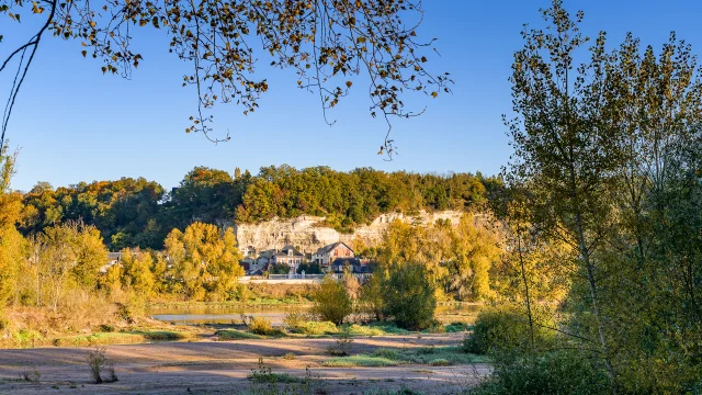 Ile de la Métairie. Espace naturel sensible à La Ville-aux-Dames.