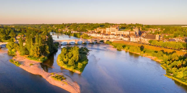 Val de Loire, patrimoine mondial de l'humanité (UNESCO). Ville d'Amboise