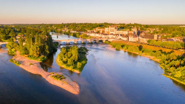 Val de Loire, patrimoine mondial de l'humanité (UNESCO). Ville d'Amboise