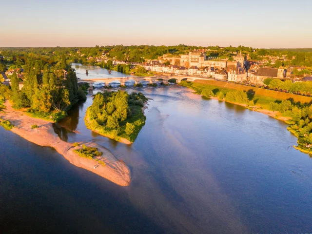 Val de Loire, patrimoine mondial de l'humanité (UNESCO). Ville d'Amboise