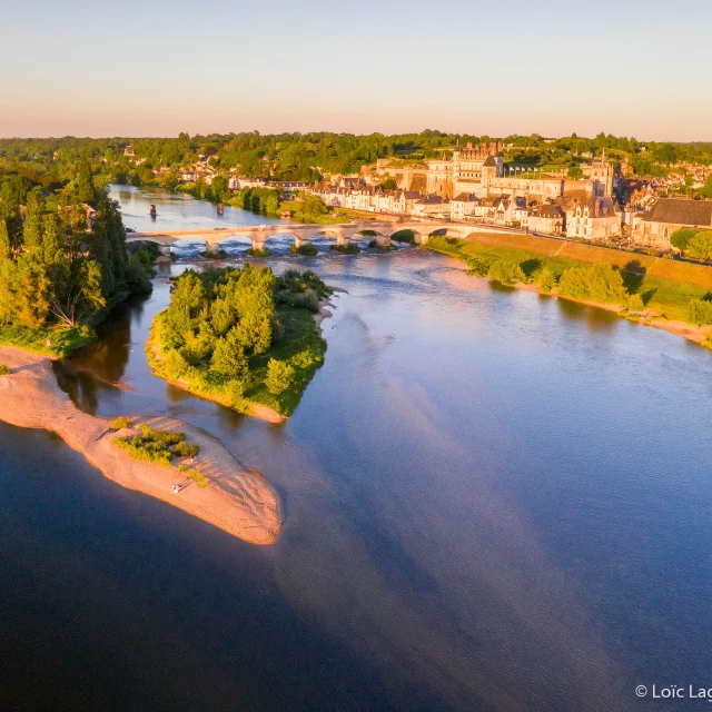Val de Loire, patrimoine mondial de l'humanité (UNESCO). Ville d'Amboise