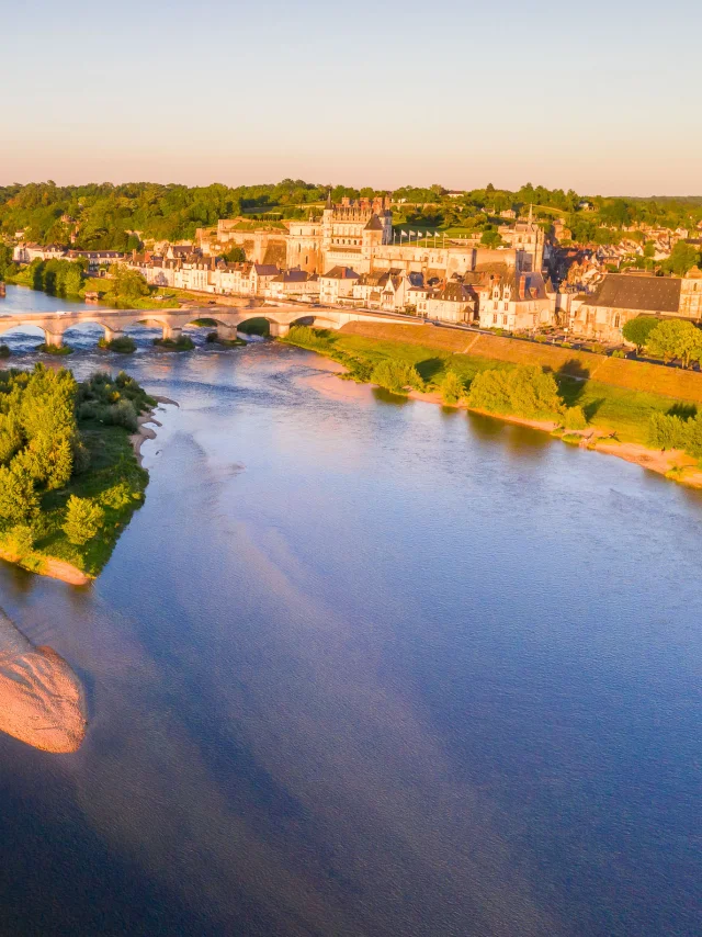 Val de Loire, patrimoine mondial de l'humanité (UNESCO). Ville d'Amboise