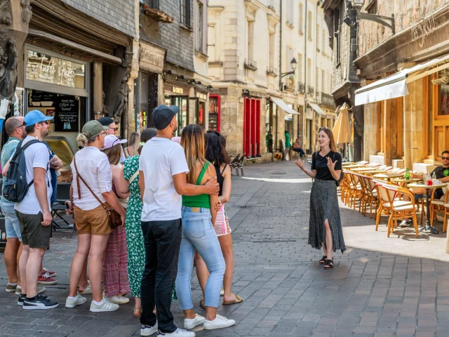 Visite guidée place Plumereau à Tours