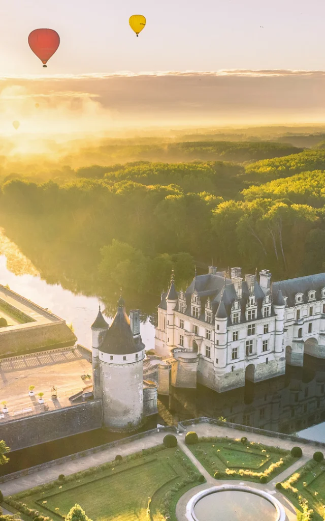 Le château de Chenonceau, dans la grande collection des Châteaux de la Loire. Val de Loire, France.