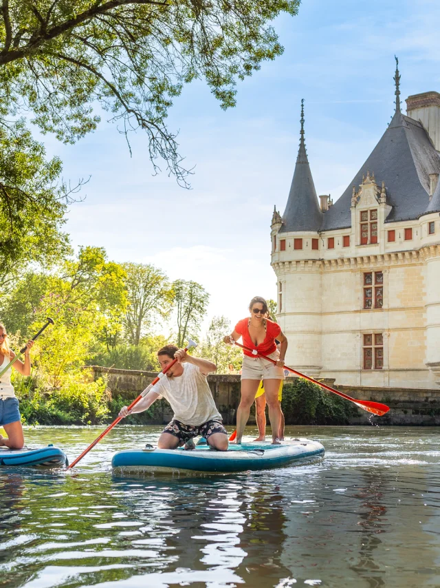 Paddle Paul Et Mike au château d'Azay-le-Rideau