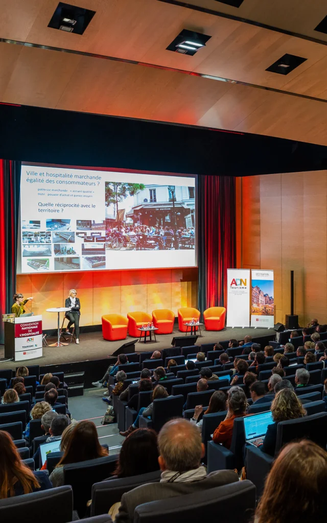 Tourisme d'affaire : séminaire au palais des congrès VINCI à Tours.