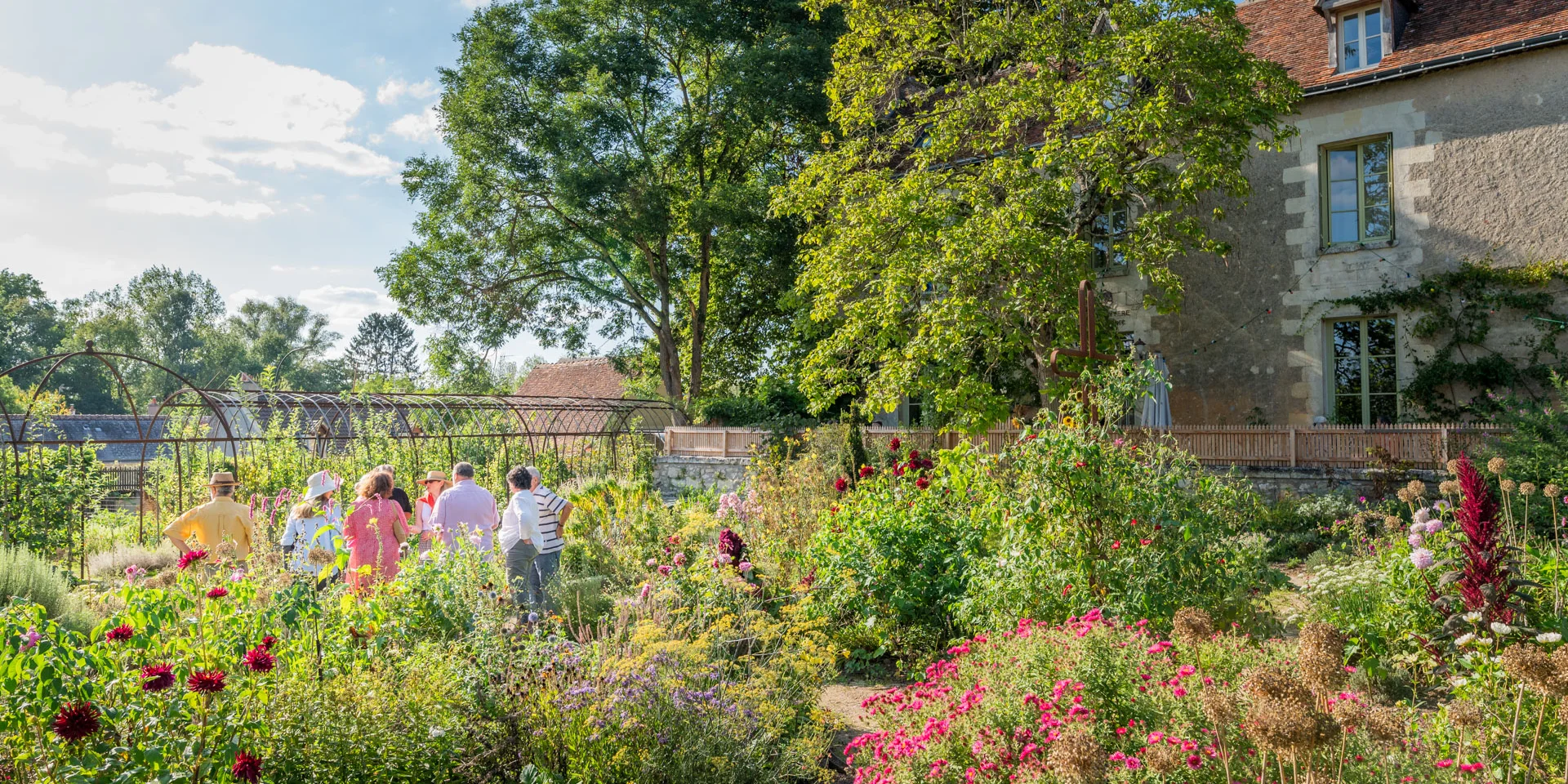 Visite de jardin - Village de Chédigny