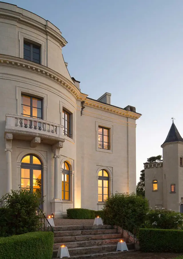 Bed and breakfast at Château de Moh in Candes-Saint-martin