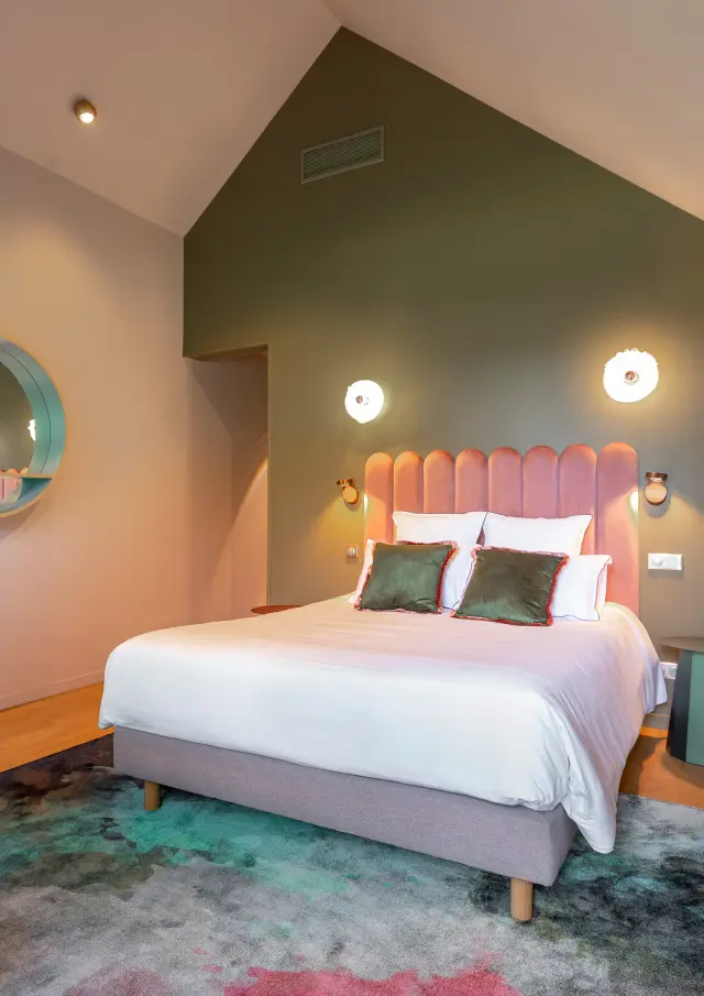 Chambre de l'Auberge Pom'Poire à Azay-le-Rideau