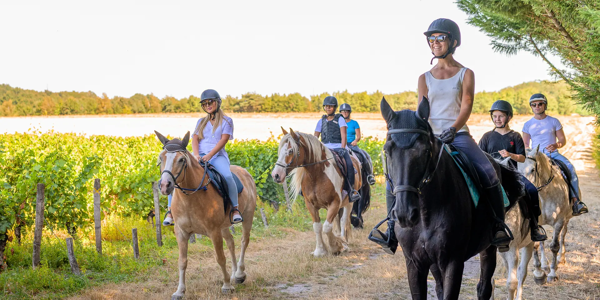 Balade à cheval en Touraine
