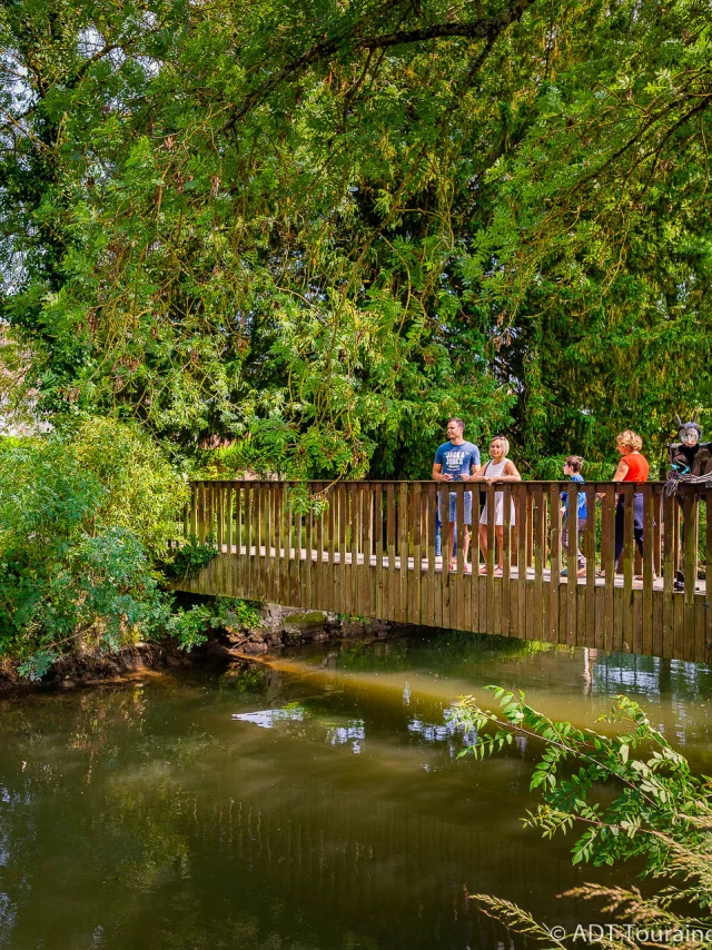 Beaulieu-lès-Loches, petite cité de caractère en Touraine.