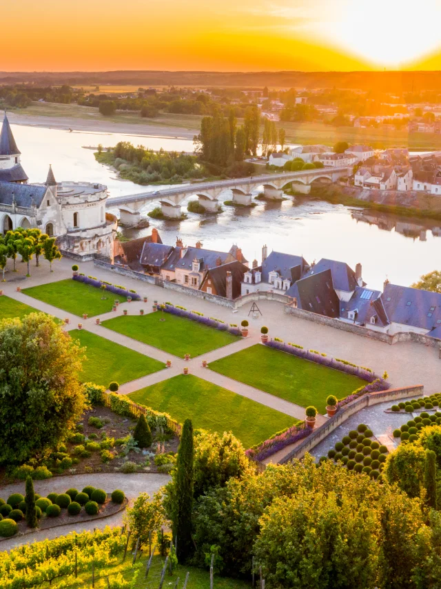 Les jardins du château royal d'Amboise