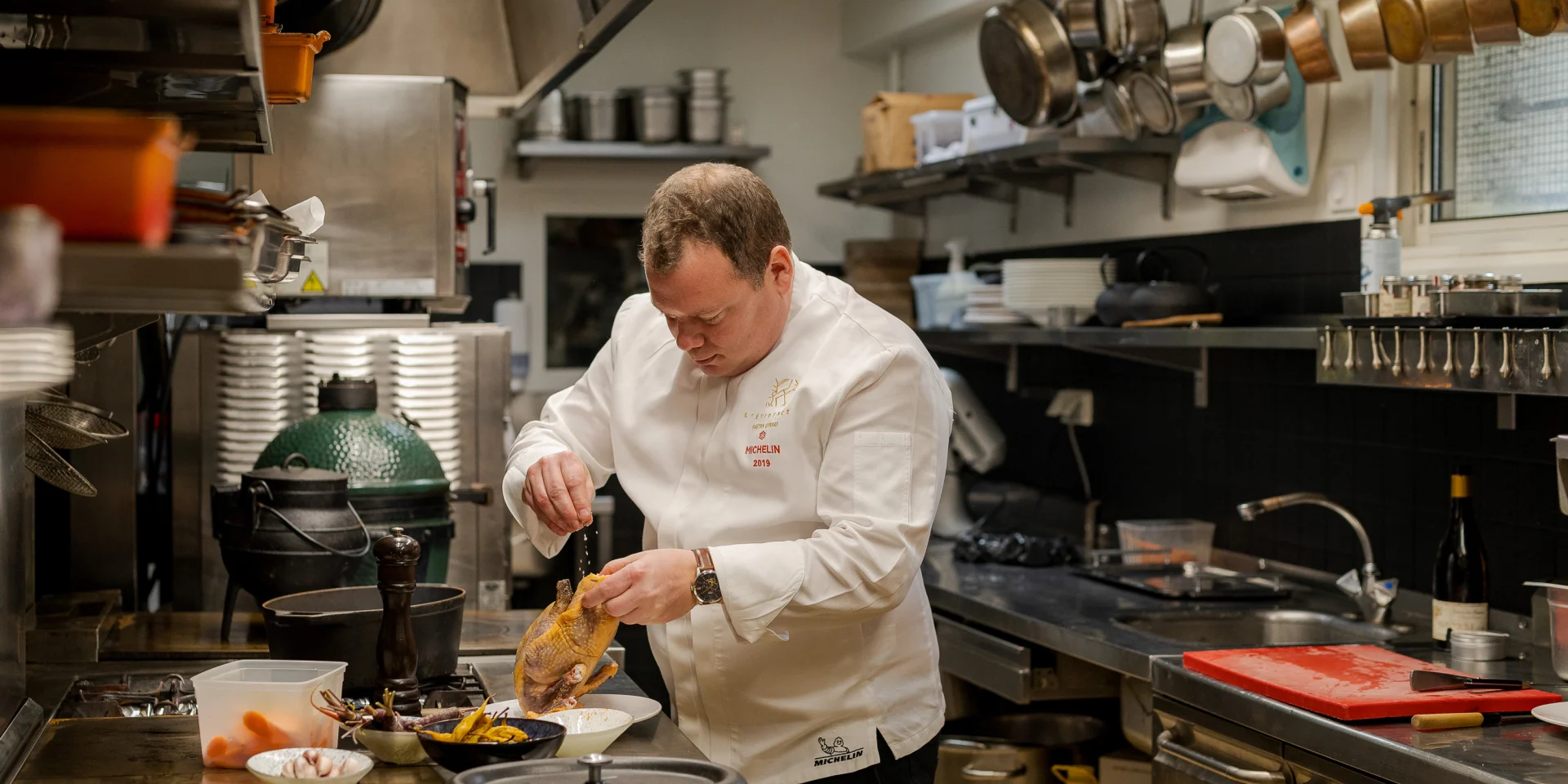 Chef Gaëtan Evrard L'Évidence, Montbazon