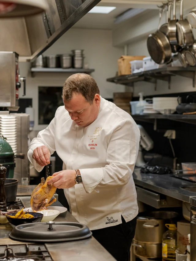 Chef Gaëtan Evrard L’Évidence à Montbazon