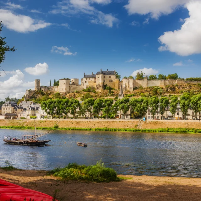 Ville de Chinon Forteresse royale de Chinon