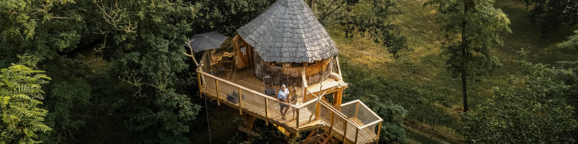 Boomhut La Batelière sur Loire