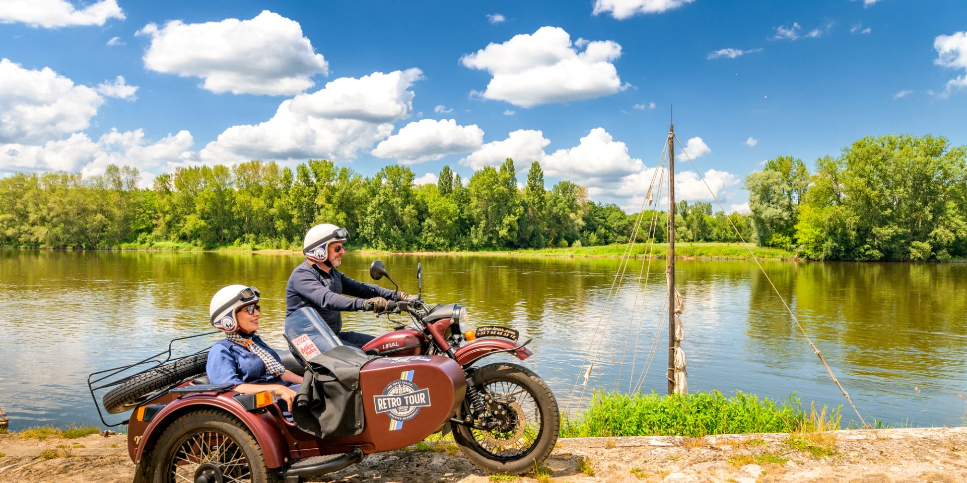 Auto laterale Retro Tour