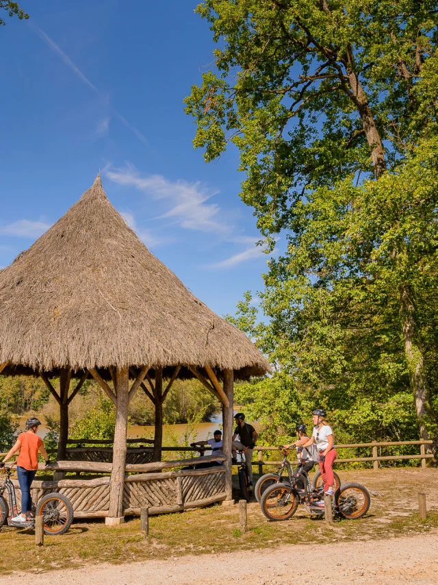 Electric scooter ride with Trottecow in Sennevières.