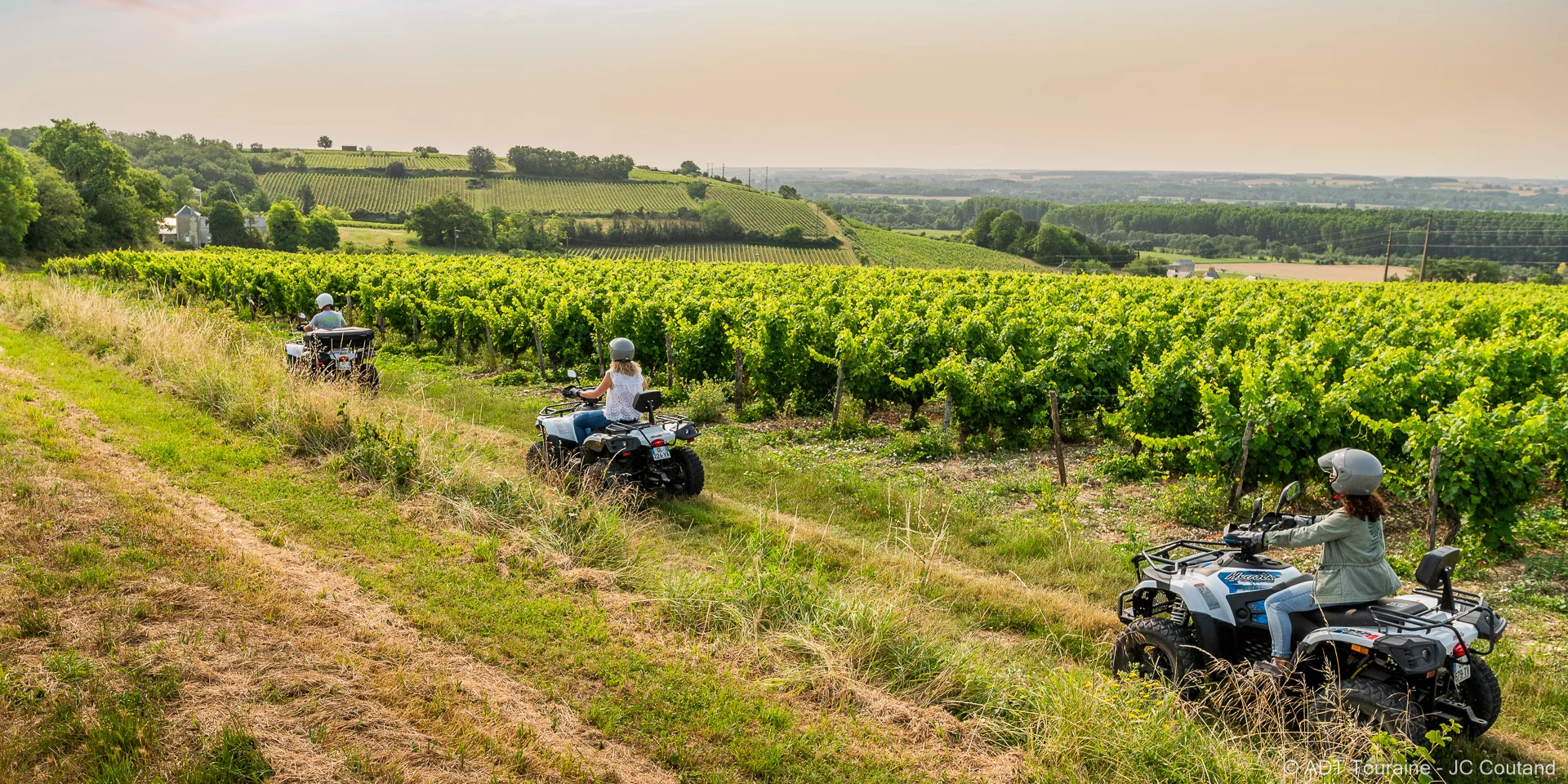 E Rando Quad Tour en Chinon