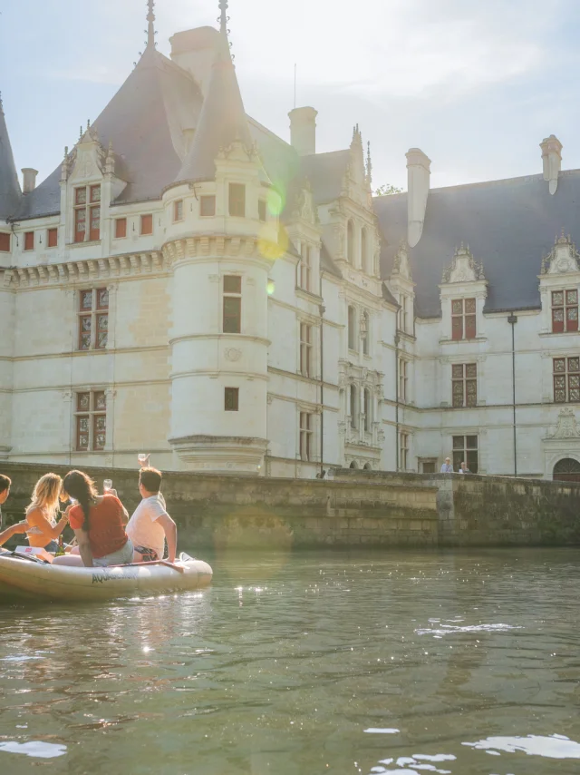Paddle Paul y Mike en Azay-le-Rideau