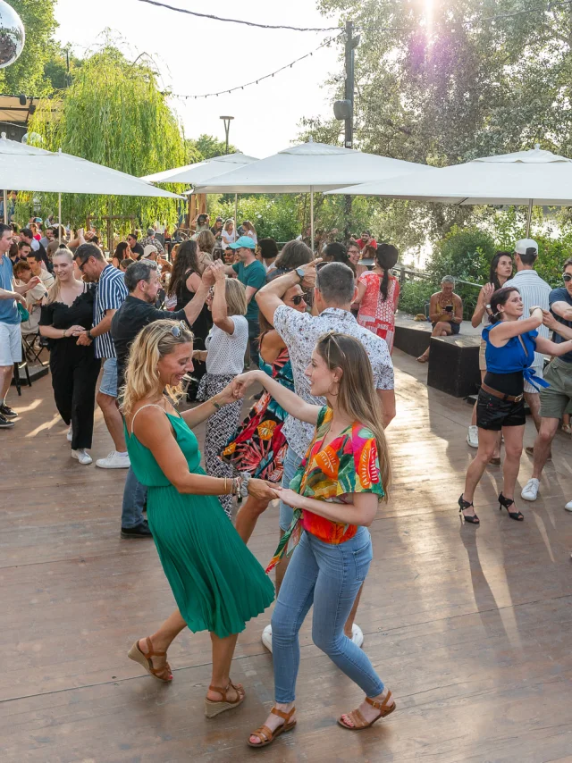 Touraine in party mode: guinguette in Tours