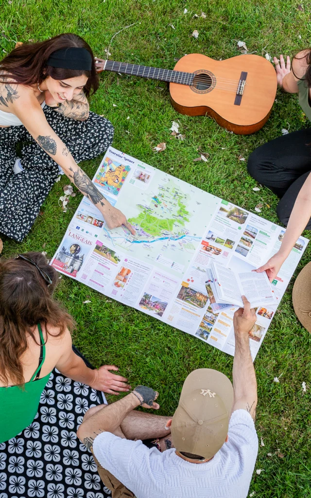 Carte interactive de la destination Touraine Val de Loire