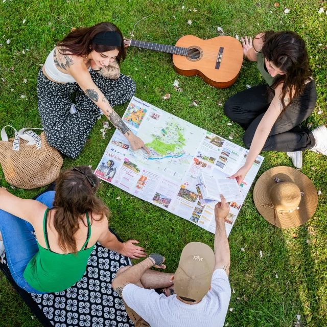 Carte interactive de la destination Touraine Val de Loire