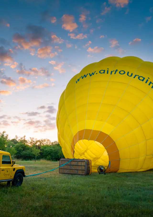 Un vol en montgolfière avec Air Touraine