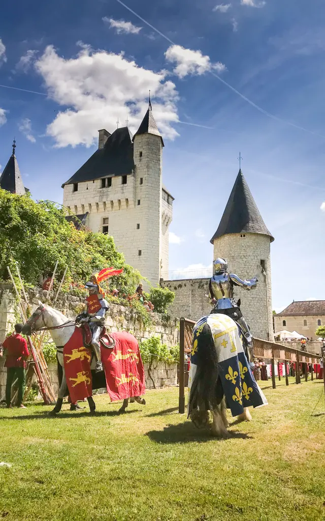 Giostra equestre al Castello di Rivau