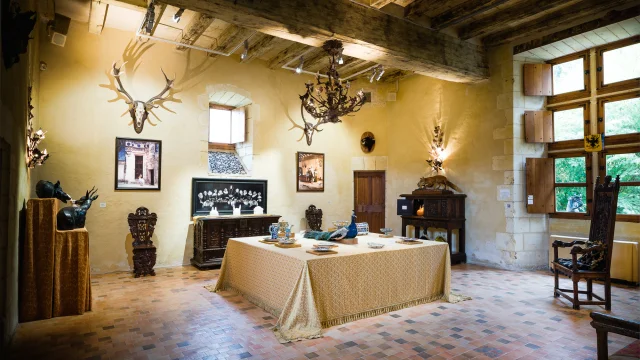 Intérieurs du Château du Rivau