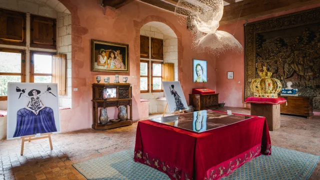 Intérieurs du Château du Rivau
