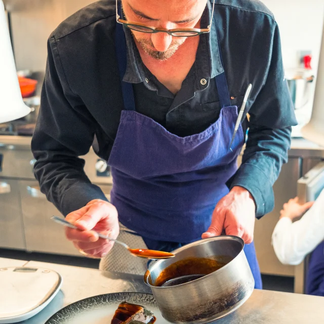 Martin Bolaers, chef du restaurant Les Jardiniers.
