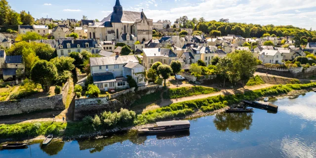 village de Candes-Saint-Martin
