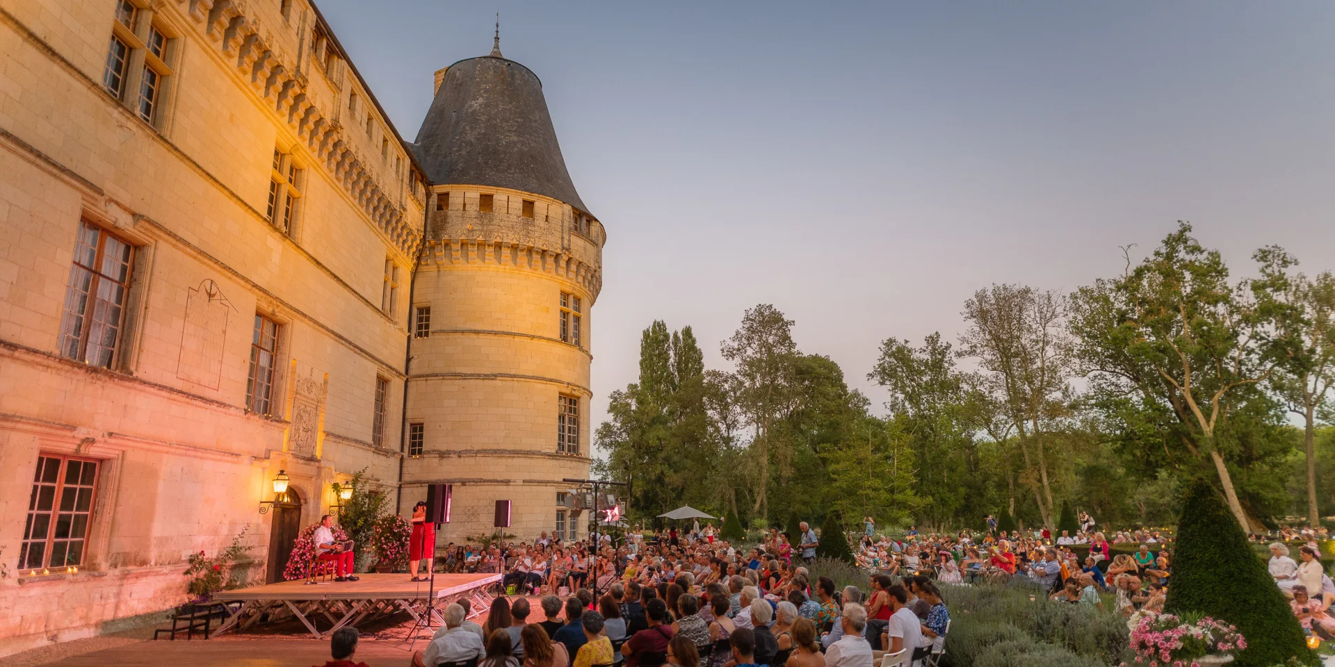 soirées exceptionnelles sous les étoiles au château de l'Islette à Azay-le-Rideau