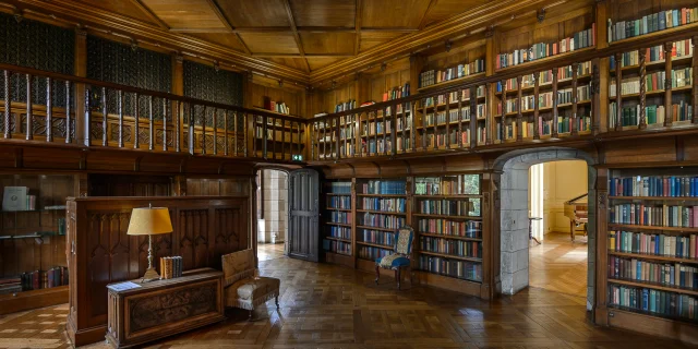 intérieur du Domaine de Candé à Monts