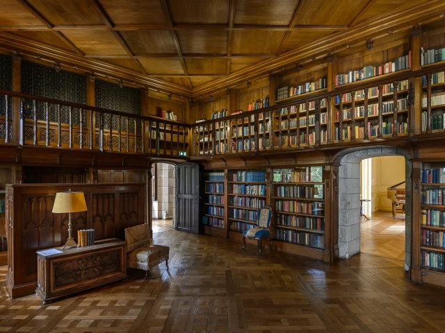 intérieur du Domaine de Candé à Monts