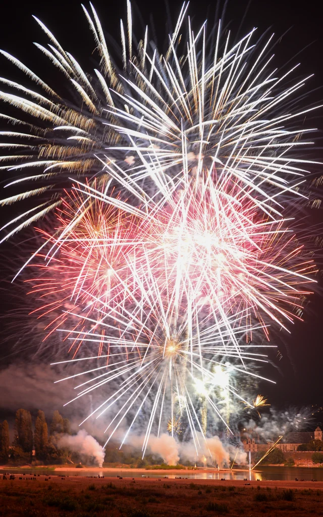 Feux d'artifices à Amboise