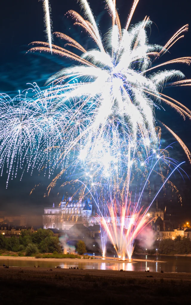 Feux d'artifices à Amboise