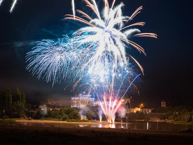Feux d'artifices à Amboise