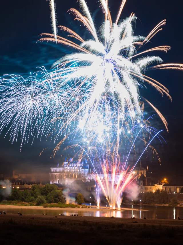 Feux d'artifices à Amboise