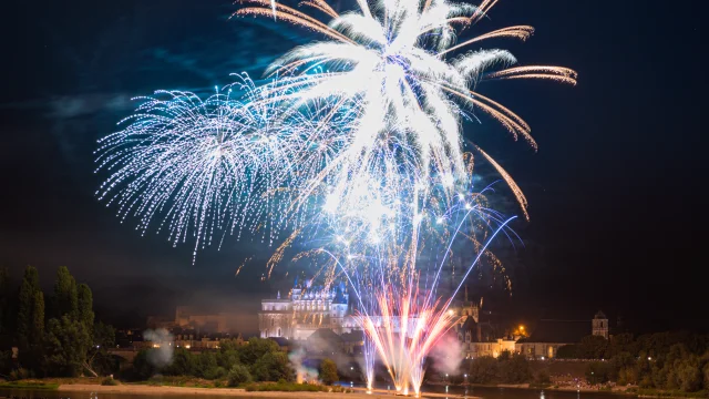 Feux d'artifices à Amboise