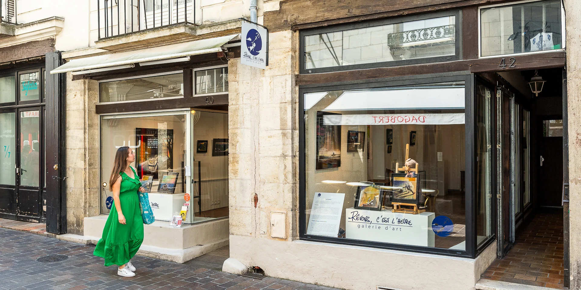 The arts district in Tours