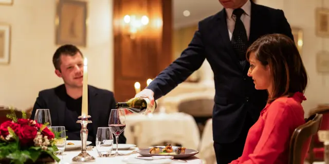 Restaurant Amboise Weinkarte der Touraine