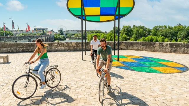 Loire à vélo ville de Tours