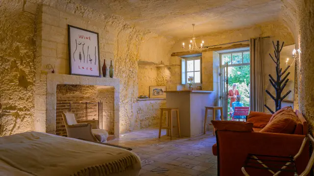 Hébergement : le Gaimont, à Vouvray.