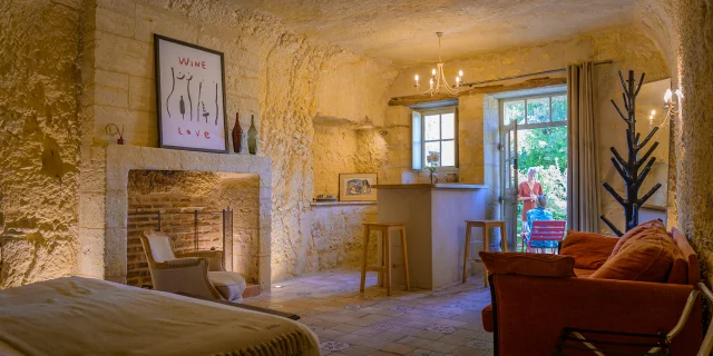 Hébergement : le Gaimont, à Vouvray.