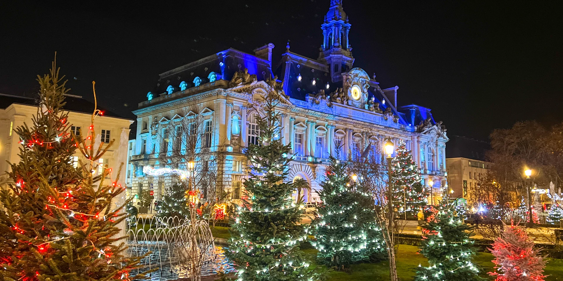 Place Jean Jaurès - Noël à Tours.