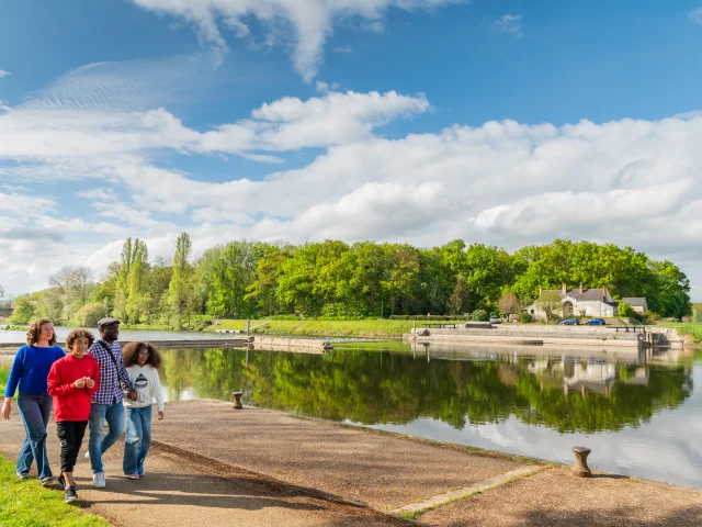 Balade à pied le long du Cher